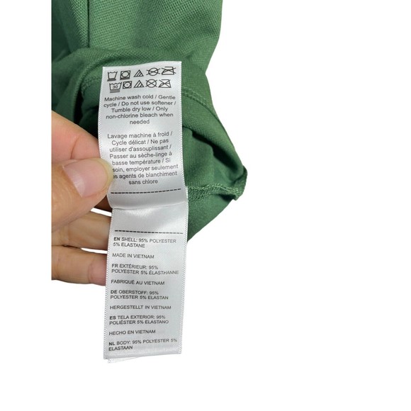 untuckit Mens Caesar Polo Shirt‎ Green Short Sleeve Regular Fit XXXLarge Golf - Picture 5 of 9